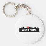 COTON DE TULEAR KEY CHAIN