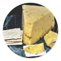 Cotswold Double Gloucester Cheese Sticker
