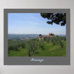 Cottage among the Olive Groves Posters
