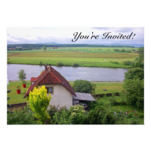 Cottage By The River Invitation