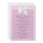 Cottage Chic Couple's Baby Girl Shower Invitation