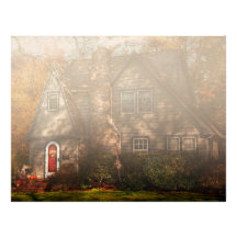 Cottage - Cranford, NJ - Autumn Cottage Personalized Letterhead