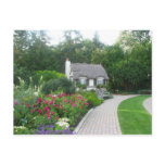 Cottage in the English Gardens Postcard
