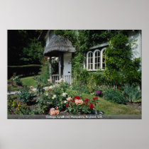Cottage, Lyndhurst, Hampshire, England, U.K. Poster