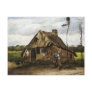 Cottage, Peasant Coming Home, Vincent van Gogh Postcards