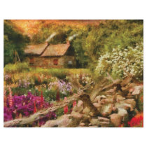 Cottage - There's no place like home Letterhead Template