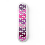 Cotton Candy & Eyeballs Custom Skate Board