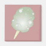 Cotton Candy - Green Magnet