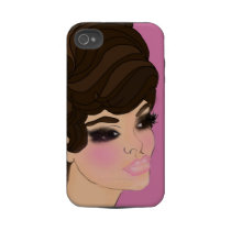 Cotton Candy Lips iPhone 4 Case
