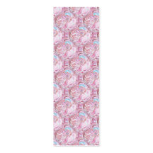 Cotton Candy Pattern Bookmark Business Card