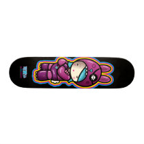 cotton candy skateboard