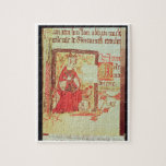 Cotton Nero D VIII fol.7 Queen Matilda holding a c Jigsaw Puzzles