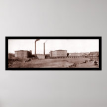 Cotton Spartanburg, SC Photo 1909 Print