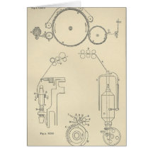 Cotton Spinning II Greeting Cards
