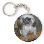 COTTON-TOP TAMARIN KEYCHAIN