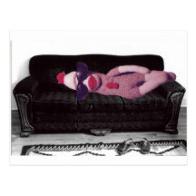 Couch Monkey Greeting & Post Cards