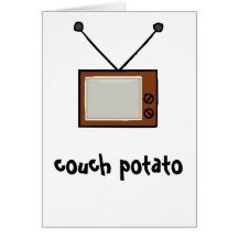 Couch Potato Greeting Card