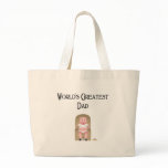 Couch Potato Pig World's Greatest Dad Bags