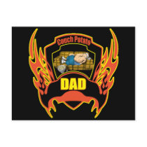 Couch Potato T-shirts and Gifts For Dad Post Cards