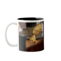 Couch Potatoes Father & Son Mug