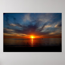 Coucher du soleil #1 de Redondo Beach Posters