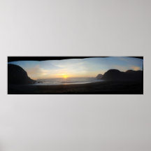 Coucher du soleil affiches