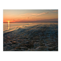Coucher du soleil de St Joe de port Cartes Postales