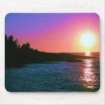 Coucher du soleil glorieux tapis de souris