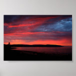 Coucher du soleil la Nouvelle-Écosse Posters