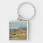 Couches de roche rouge ; Calendrier 2012 Porte-clef
