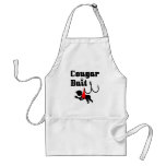 Cougar Bait -- Novelty Funny Cougar Humour Aprons