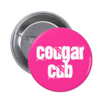 Cougar Cub Pinback Button