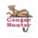 Cougar Hunter Sticker