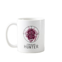 Cougar Hunter With Cougar In Scope Mug