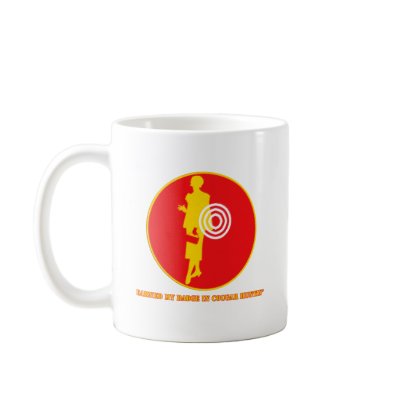 Cougar Huntin Merit Badge Mugs by Kwamster