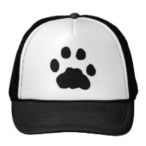 COUGAR PAW PRINT hats