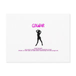 Cougar Postcard