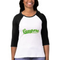 Cougars Faux Baseball Jersey T-Shirt