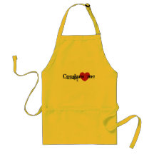 Cougars Love Me Aprons