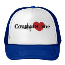Cougars Love Me Mesh Hat