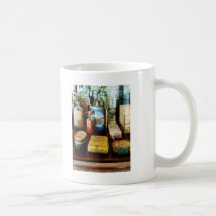 Cough Remedies and Tooth Powder Coffee Mugs