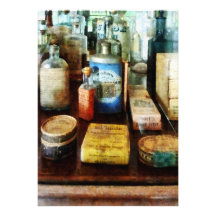 Cough Remedies and Tooth Powder Personalized Announcements