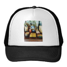 Cough Remedies and Tooth Powder Mesh Hat