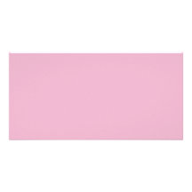Couleur d'arrière - plan - pâlissez - rose cartes de vœux avec photo