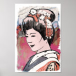 Couleur pour aquarelle japonaise posters