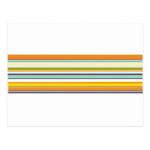 Couleurs d'automne de Stripey Cartes Postales