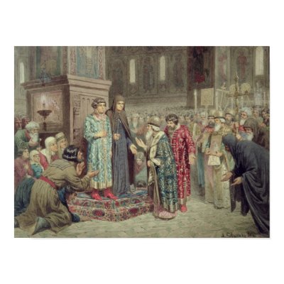 Council calling Michael F. Romanov  to the Print by bridgemanart