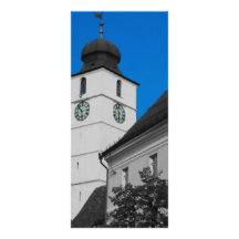 Council tower, Sibiu Custom Rack Cards