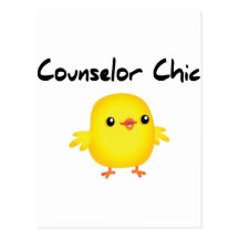 Counsellor Chic Shirts Post Card