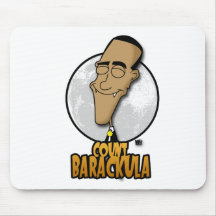 Count Barackula Mousepad